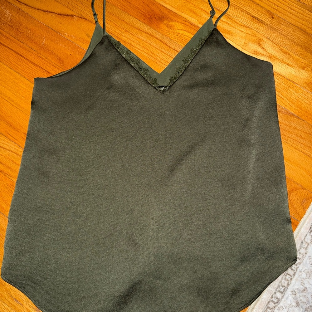Express Dark Green Women's Camisole